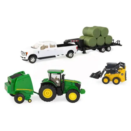 John Deere Baler Set – Toy Farm Playset