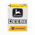 John Deere Construction & Forestry Decal 3 Piece Fan Pack