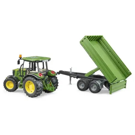 Bruder John Deere 5115M Tractor with Tipping Trailer