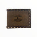 John Deere Leather Laced Bifold Wallet