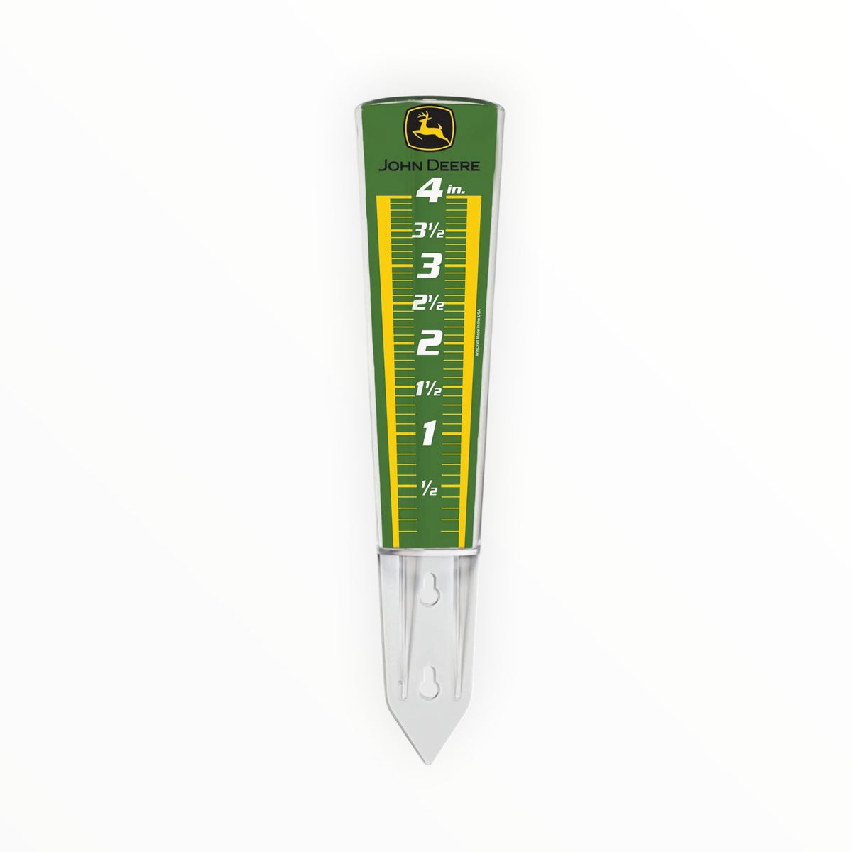 John Deere Trademark Magnifying Rain Gauge