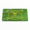 John Deere Acrylic License Plate Sign