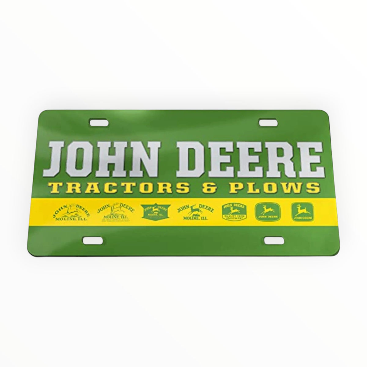 John Deere Acrylic License Plate Sign