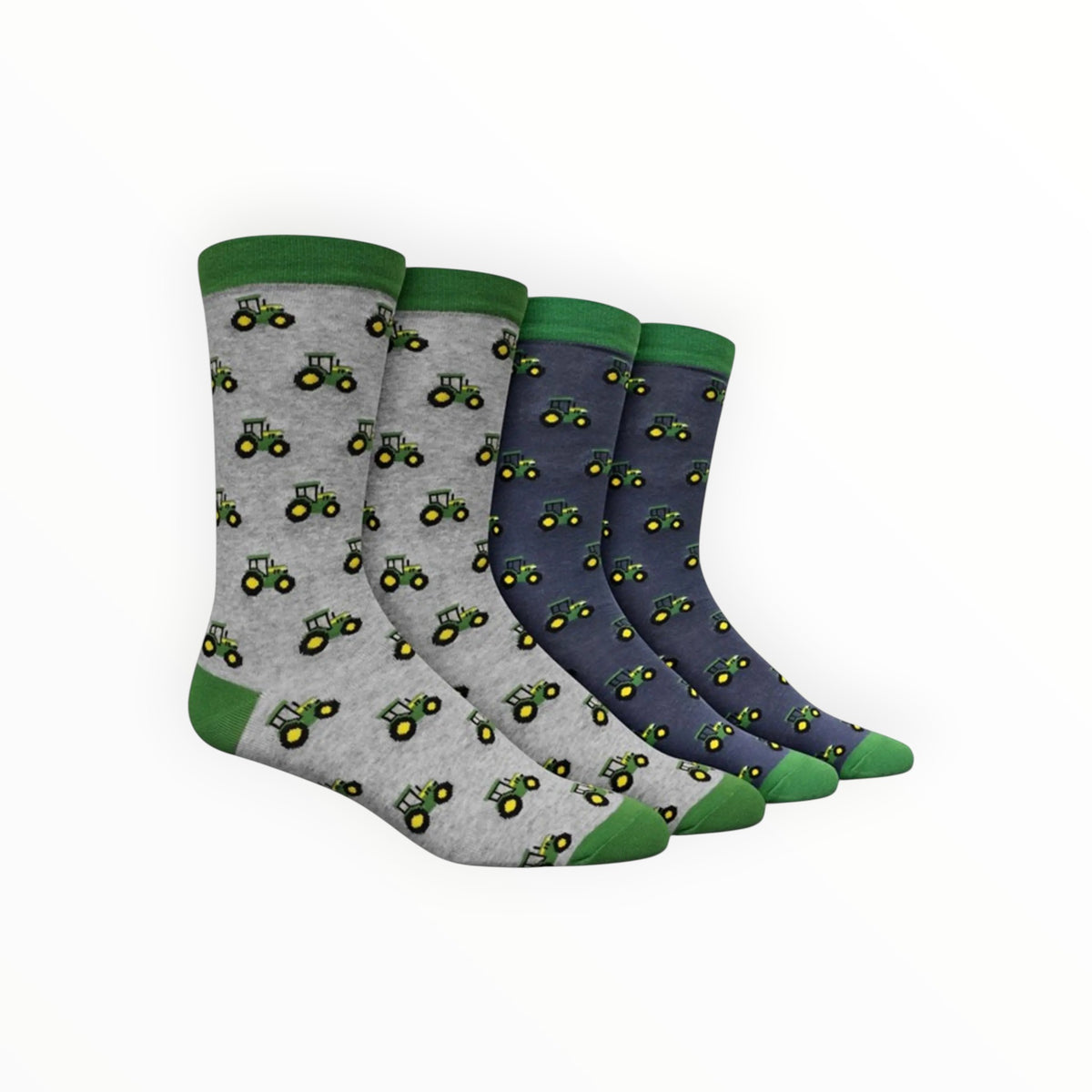 Tractor Row Crew Socks | 2 Pack