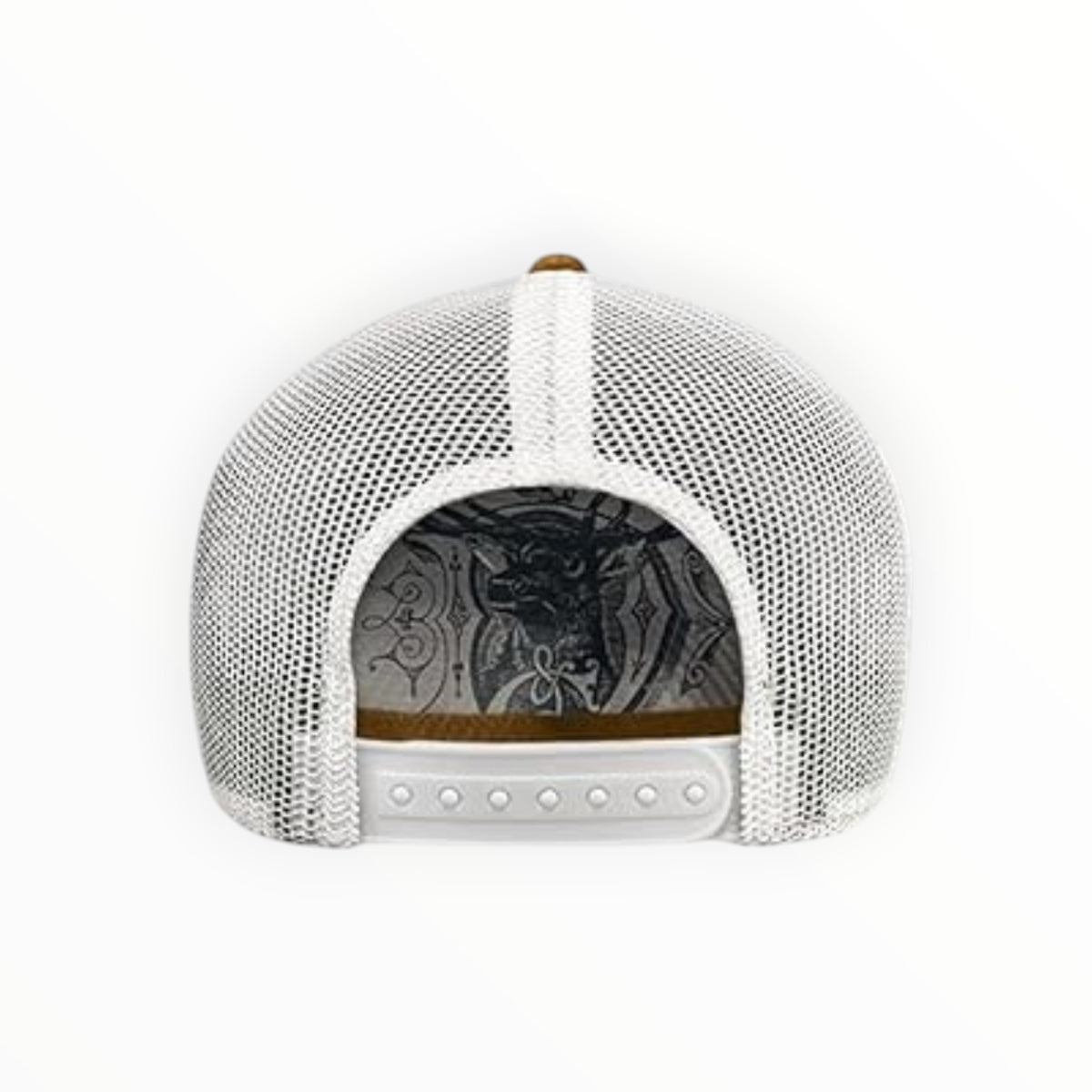 Cap Brown & White Mesh Trucker