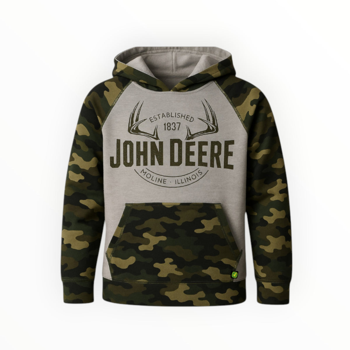 Boy Toddler Camo Fleece Hoodie