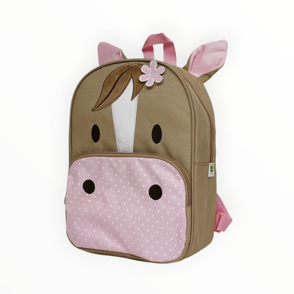 John Deere Toddler Horse Backpack