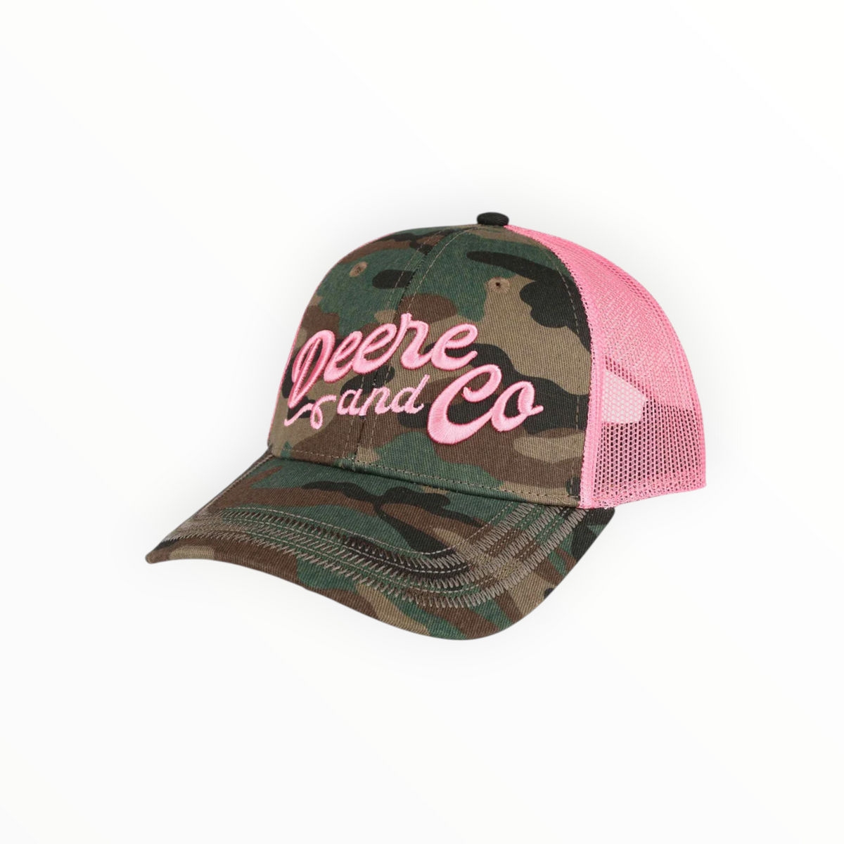CAP CAMO PINK MESH