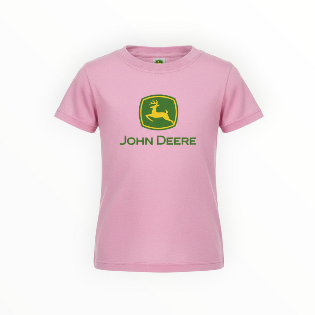 John Deere Classic Logo T-Shirt - Pink