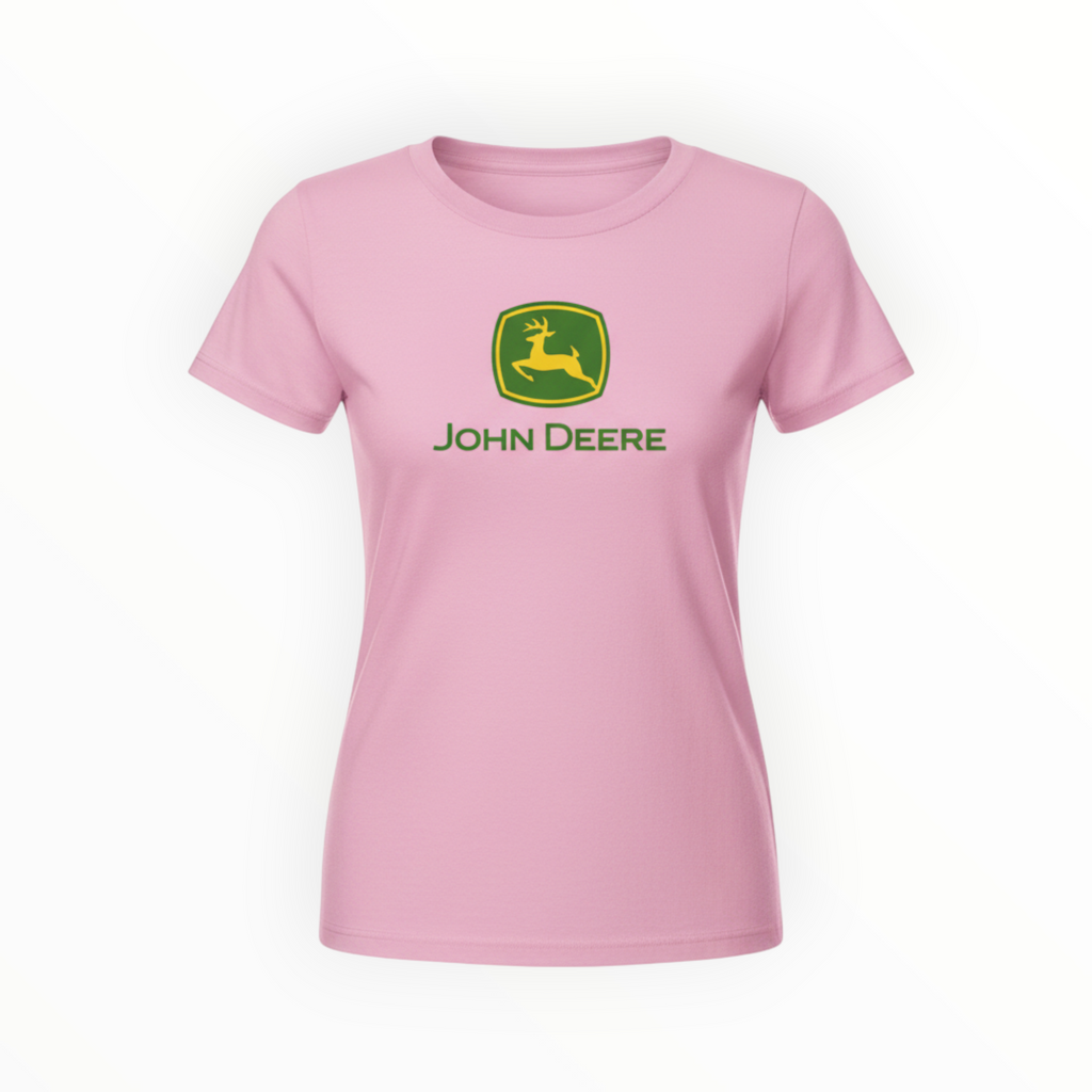 John Deere Classic Logo T-Shirt - Pink