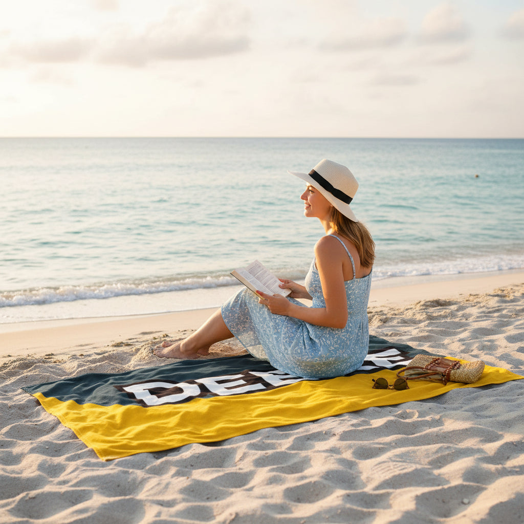 John Deere Beach Towel