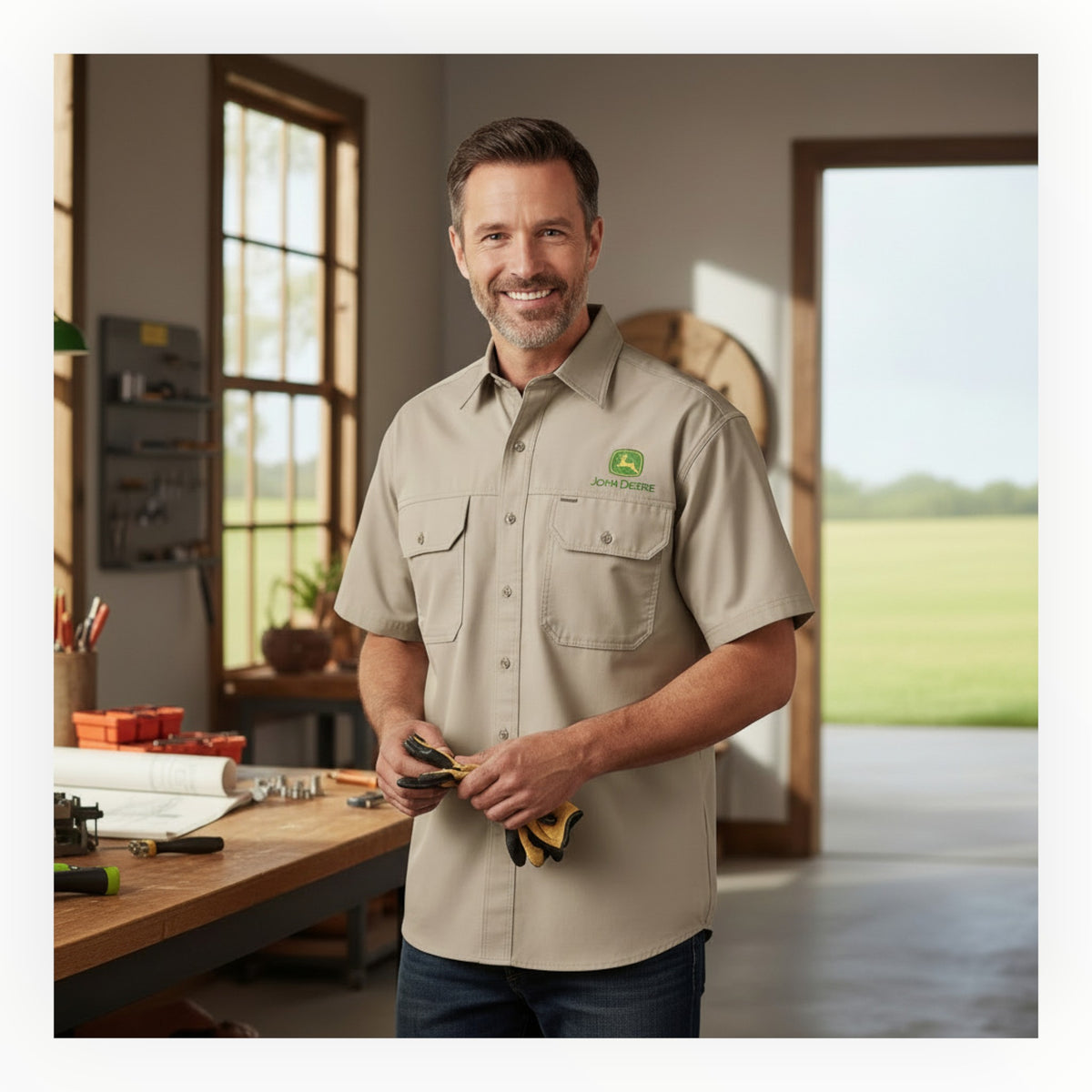 Mens Rip Stop Shirt