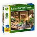 John Deere Work Desk Large Format Puzzle (500 Piece)